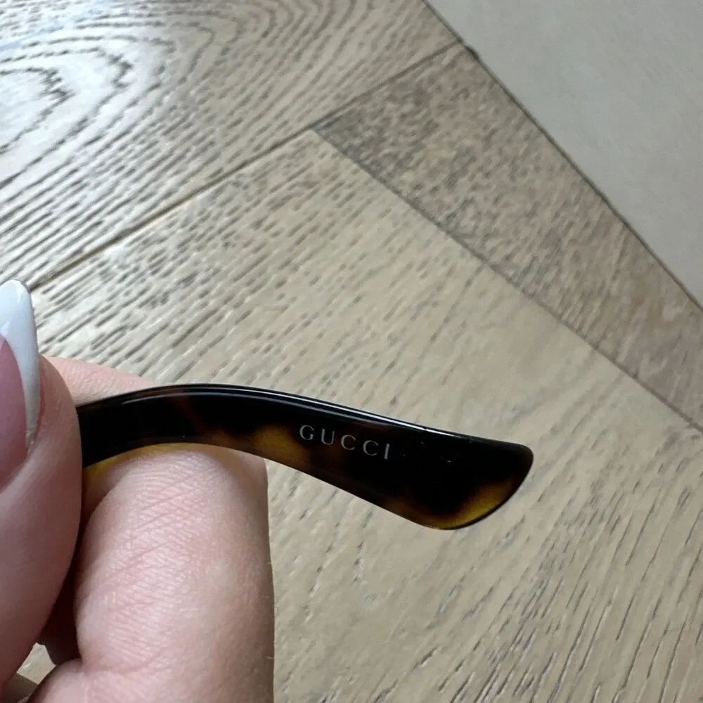 Vintage Gucci Bamboo Horse Bit Sunglasses In Tortoise, GG2969/S NK4CC 57 16 115